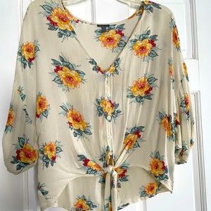 Floral blouse